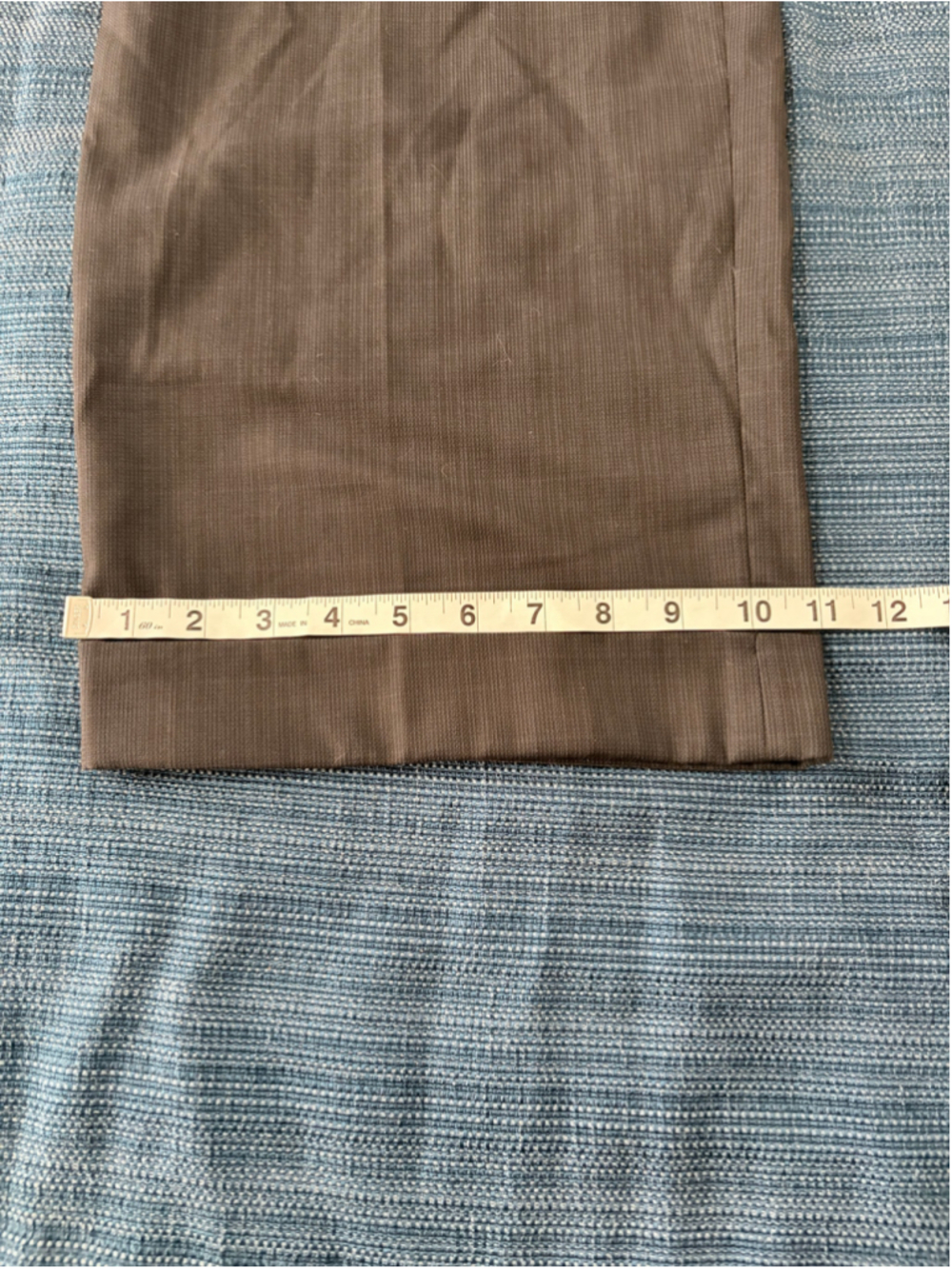 Montique Black Two Piece Set with White Stitching, Size 50R - Picture 8 of 16